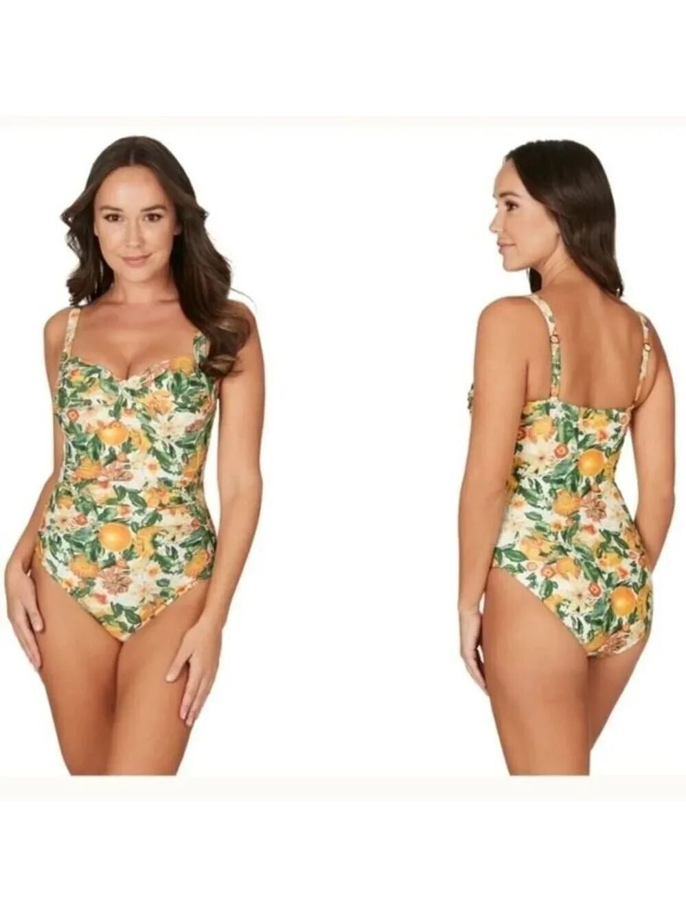Niptuck JOANNE TWIST FRONT DESIGN TUMMY CONTROL ONE PIECE SWI